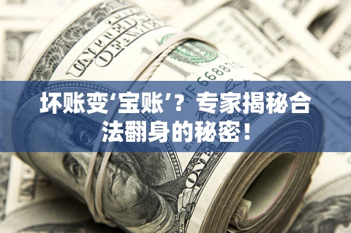 北京坏账变‘宝账’？专家揭秘合法翻身的秘密！