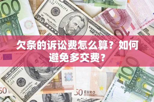 北京欠条的诉讼费怎么算？如何避免多交费？