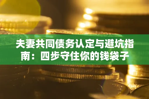 北京夫妻共同债务认定与避坑指南：四步守住你的钱袋子