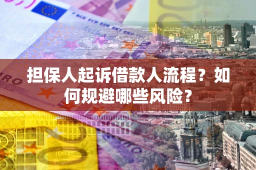 北京担保人起诉借款人流程？如何规避哪些风险？