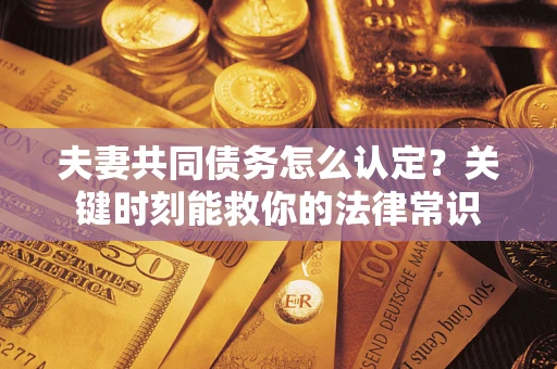 北京夫妻共同债务怎么认定？关键时刻能救你的法律常识